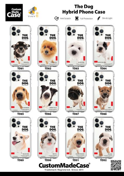 THE DOG 大頭狗 Clear Case / iPhone Case / Android Case / Samsung Case 防撞透明手機殼 (TD89)