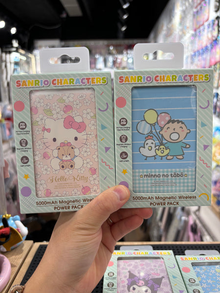 【門市發售】Sanrio Characters 5000mAh Magsafe 磁吸外置充電器（只限香港發售，不設平郵）