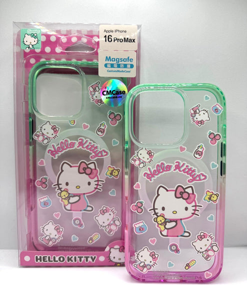 【門市發售】Sanrio  漸變色 Magsafe Case（iphone 16系列）