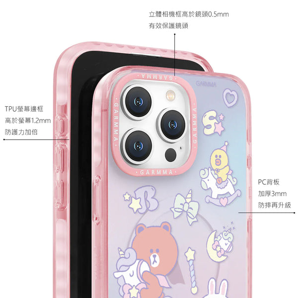 【門市發售】Garmma 永橙 Line Friends MagSafe 手機殼（iPhone 16系列）