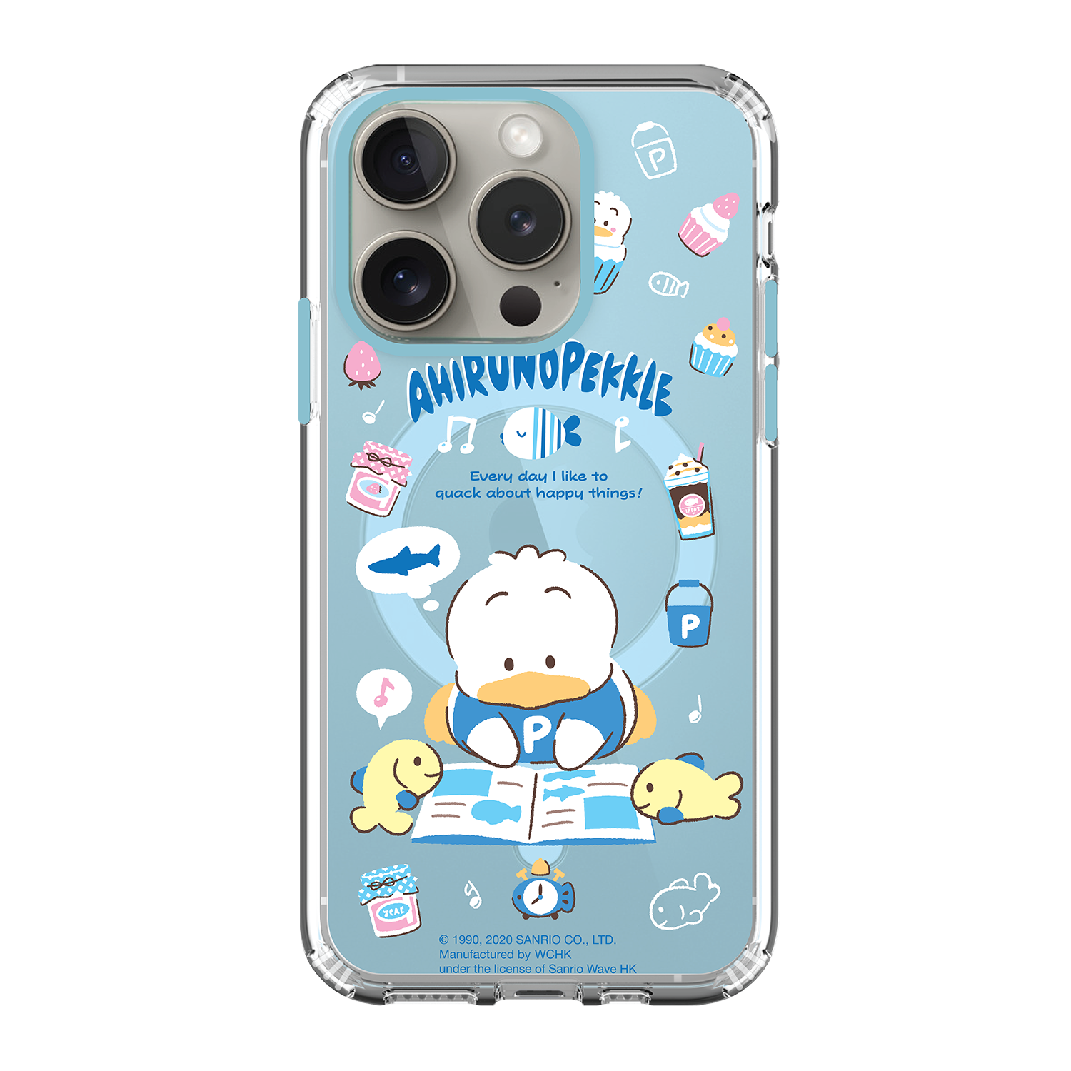 Ahiru No Pekkle Clear Case / iPhone Case / Android Case / Samsung Case 貝克鴨 防撞透明手機殼 (AP100)