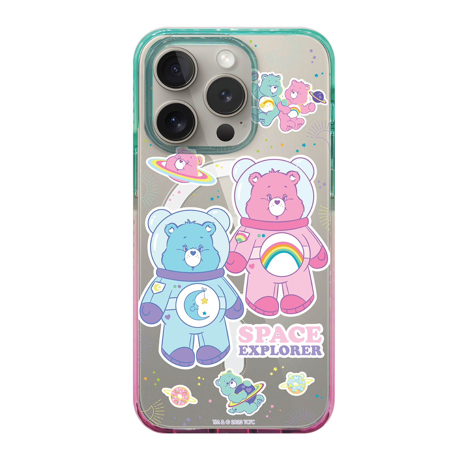 Care Bears 彩色邊框 手機殼 iPhone Case (CB98CP)