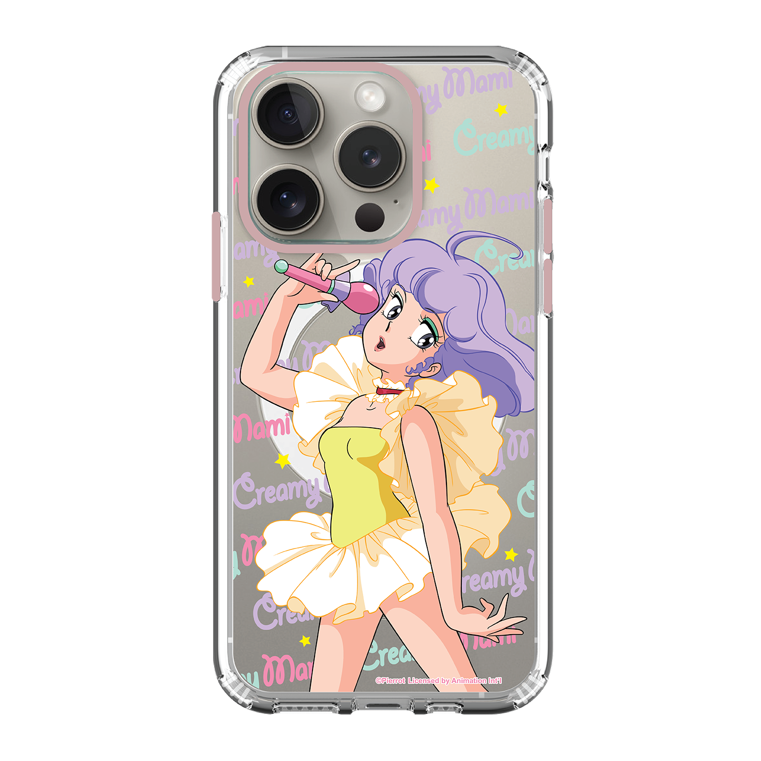 《我係小忌廉》 魔法の天使クリィミーマミ Clear Case / iPhone Case / Android Case / Samsung Case 正版授權 專利設計 全包邊氣囊防撞手機殼 (CM82)