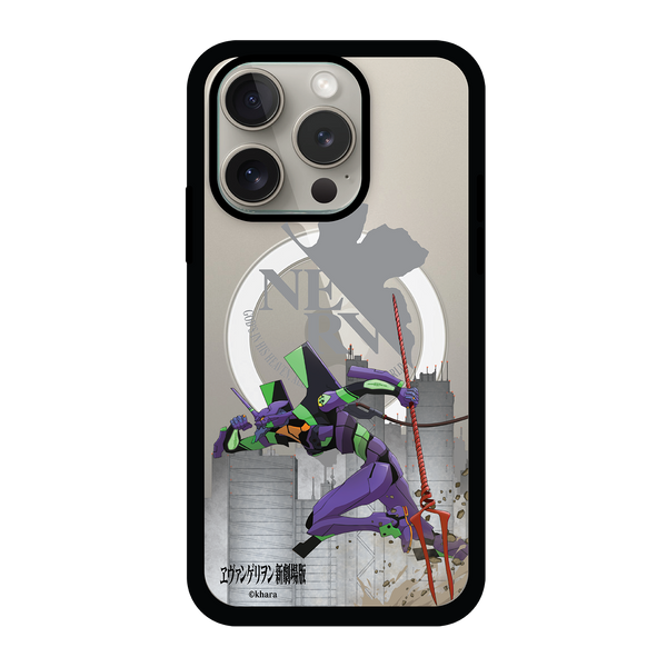 Evangelion Clear Case / iPhone Case / Android Case / Samsung Case  新世紀福音戰士 正版授權 全包邊氣囊防撞手機殼 (EVA-01(spear))