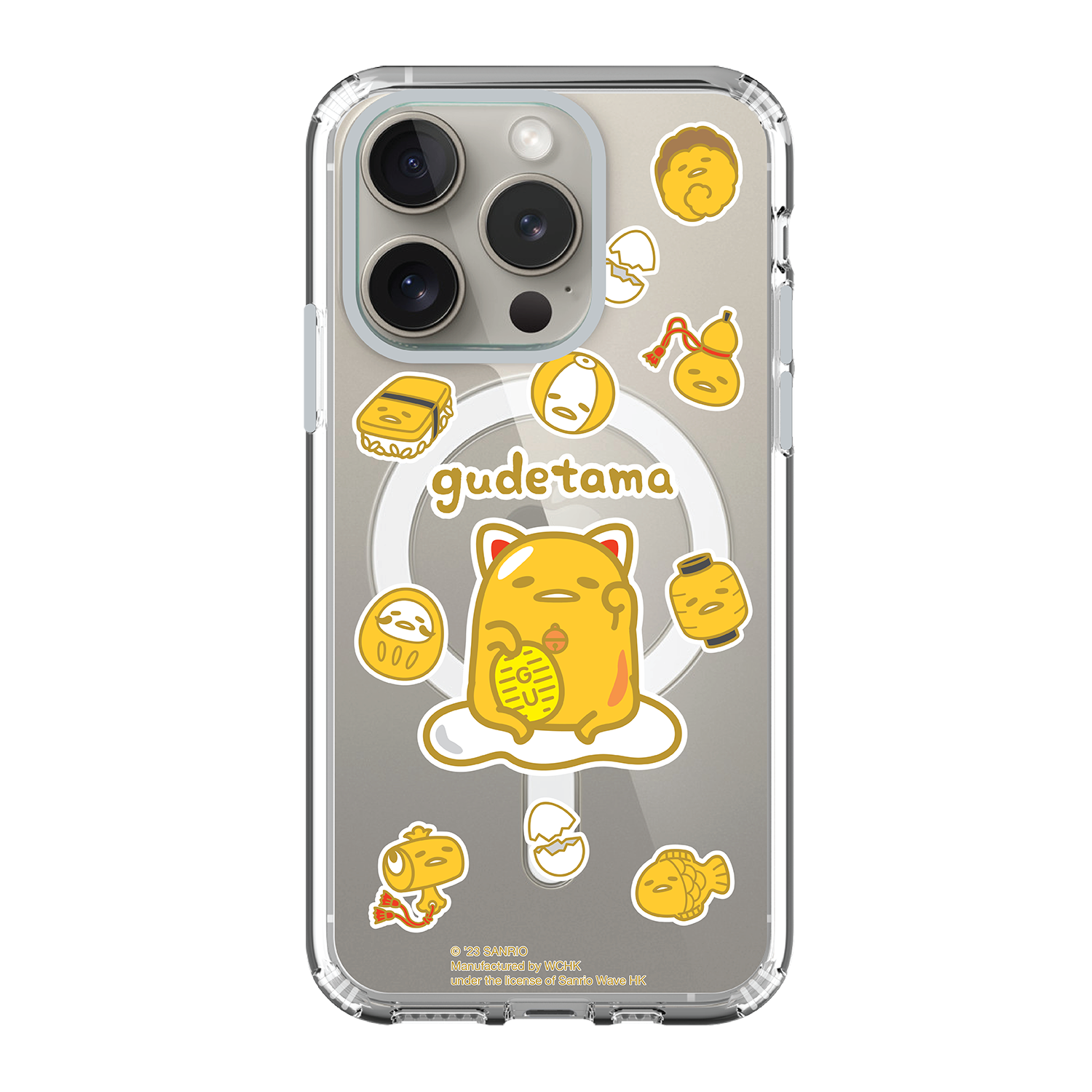 Gudetama Clear Case / iPhone Case / Android Case / Samsung Case 防撞透明手機殼 (GU107)