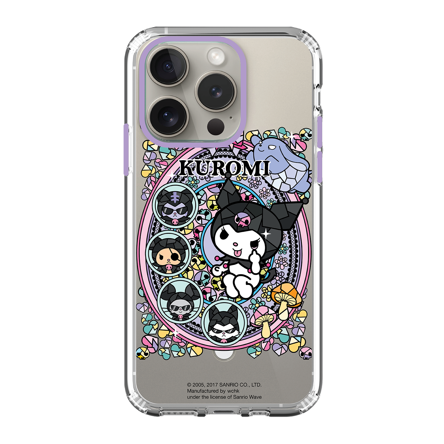 Kuromi Clear Case (KU88)