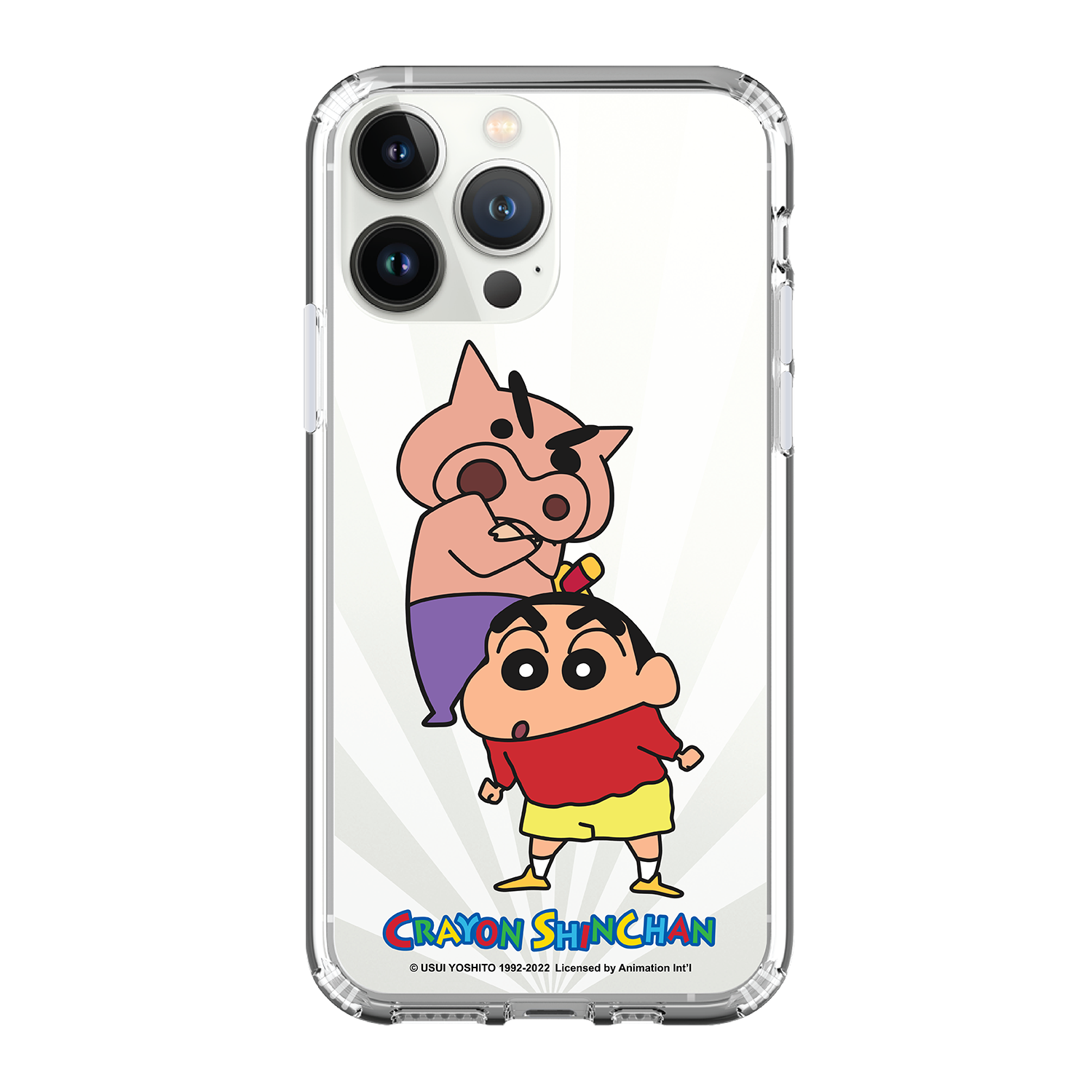 Crayon Shin-chan Clear Case / iPhone Case / Android Case / Samsung Case 蠟筆小新 正版授權 全包邊氣囊防撞手機殼 (SC260)