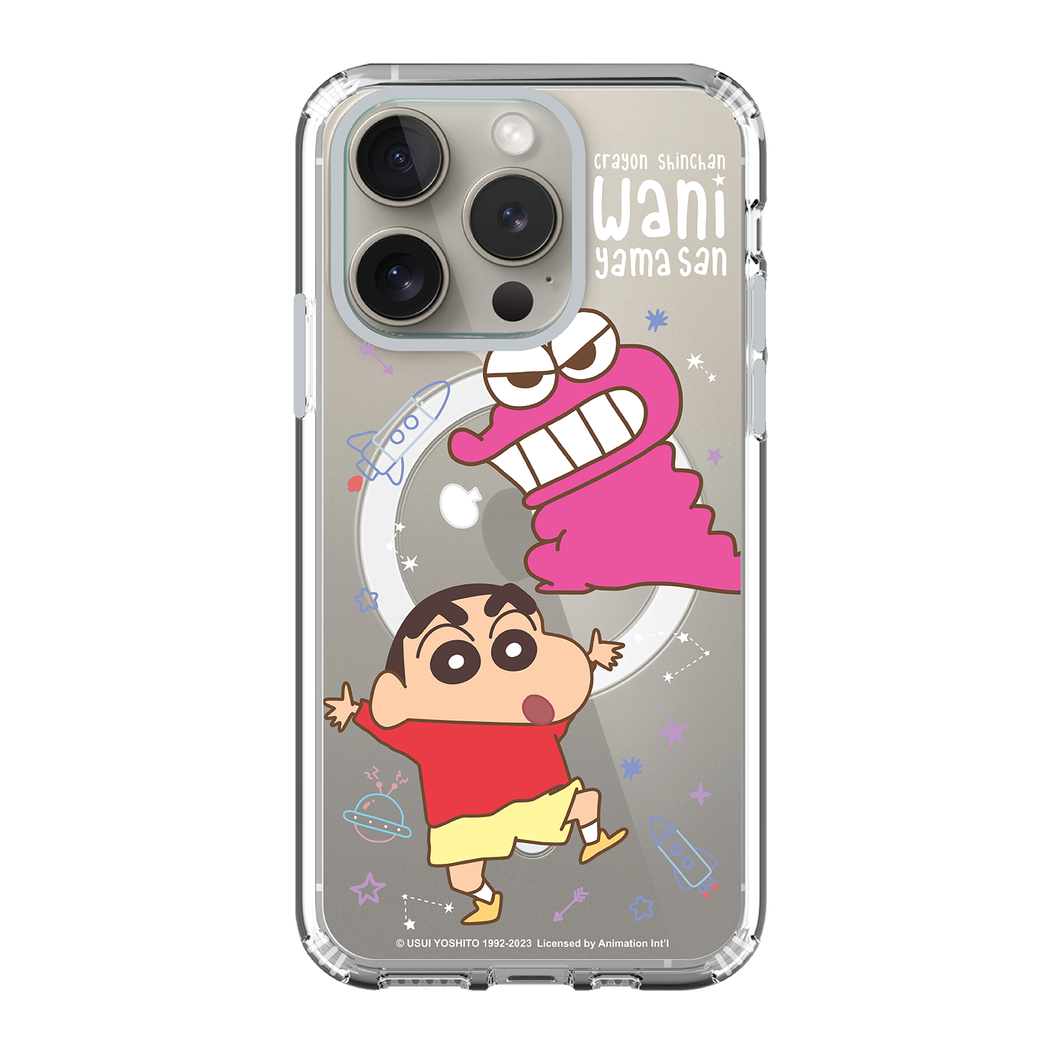 Crayon Shin-chan Clear Case / iPhone Case / Android Case / Samsung Case 蠟筆小新 正版授權 全包邊氣囊防撞手機殼 (SC280)