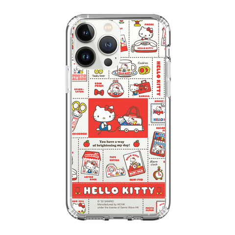 Hello Kitty Clear Case / iPhone Case / Android Case / Samsung Case 正版授權 全包邊氣囊防撞手機殼 (KT157)