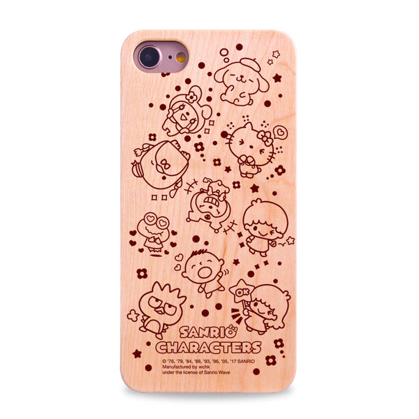 Sanrio Characters Wooden Case (MC88W)