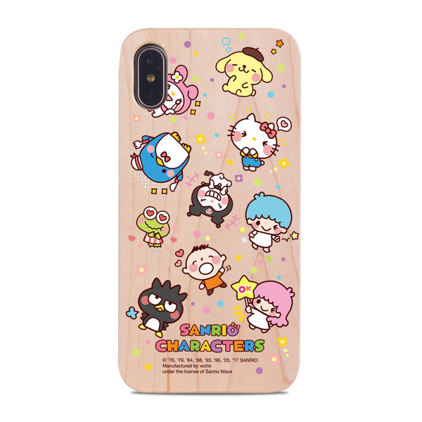 Sanrio Characters Wooden Case (MC90W)