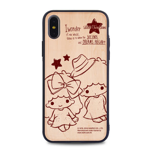 Little Twin Stars Wooden Case (TS88W)