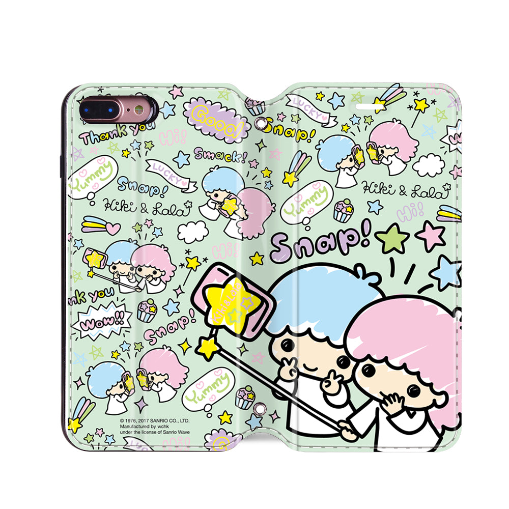 Little Twin Stars Leather Flip Case (TSCM29)